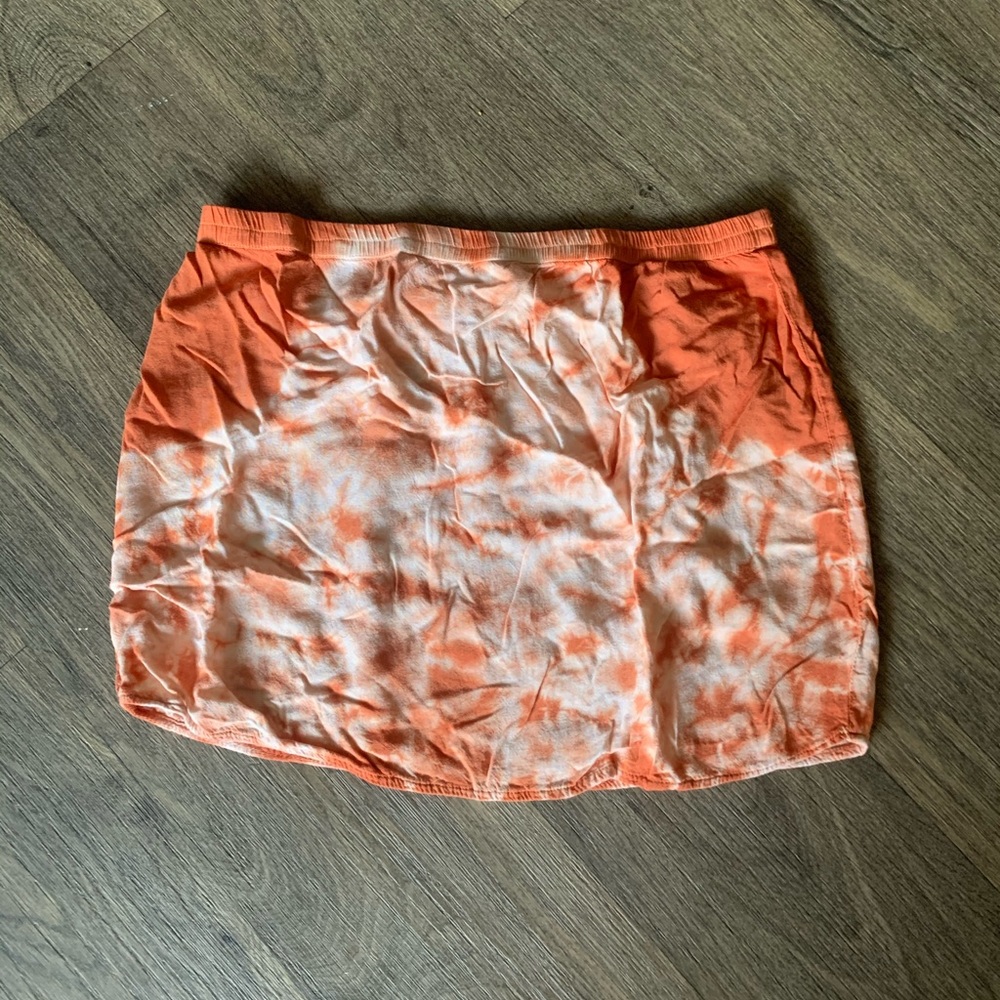RAGA Tie Dye Orange Skirt